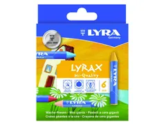 Waskrijt LYRA Lyrax Wax Giants 6 kleuren