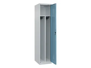 locker voor scheiding van kleding,HxBxD 1850x400x500mm,1vak - 1