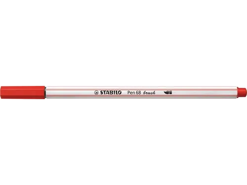 Brushstift STABILO Pen 568/48 karmijnrood