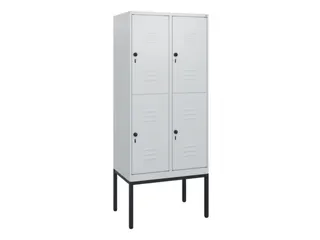 dubbeldekse locker,HxBxD 1950x800x500mm,2x2vak.,vak B 400mm - 1