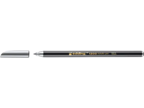 Fineliner edding 1200 goud/zilver 1.0mm blister à 2 stuks