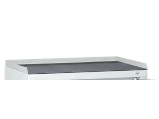 afrolrand,v. bijzetkast,driezijdig,HxBxD 20x1000x500mm - 1