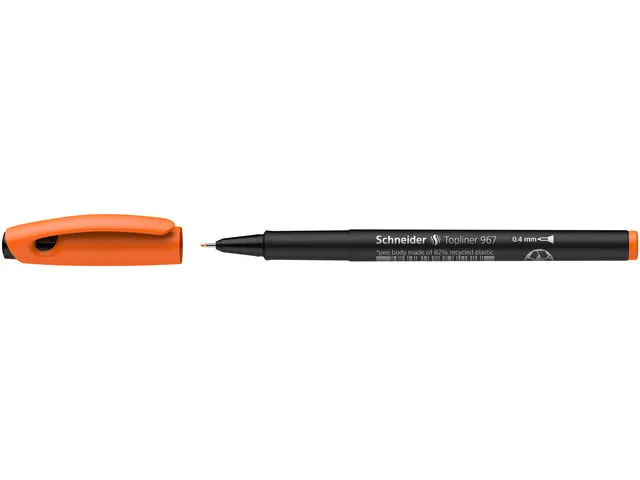 Fineliner Schneider Topliner 967 0,4mm orange