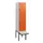 Dubbeldekse dekenkist,HxBxD 1950x400x815mm,1x2vak.,vak B 400mm