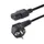 Stroomkabel 3 Meter18AWG, EU Schuko naar C13 Voedingskabel