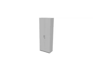 kantoorkast,HxBxD 2225x800x445mm,MP-lichtgrijs - 2