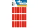 HERMA 3652 Universele etiketten 12x34mm Rood 90 stuks