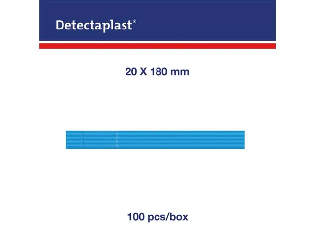 Pansement Detectaplast 8048 premium hydrofuge bleu 180x20mm 100pcs