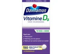 Vitamine D Davitamon volwassenen 150 smelttablet