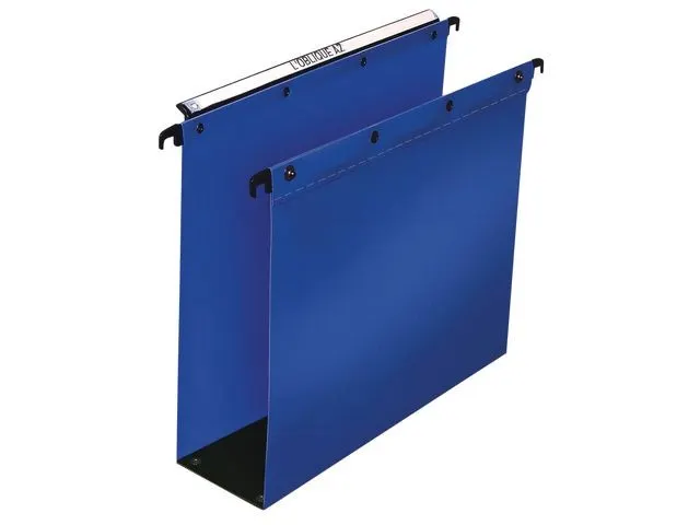 Hangmap Ultimate Lateraal A4 80mm U-bodem Blauw/Doos à 10 Stuks