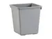 Vierkant Tapse Papierbak 27 Liter Grijs