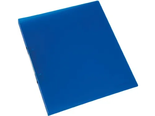 Ringmap A4 2 Ringen 16mm Transparant Blauw
