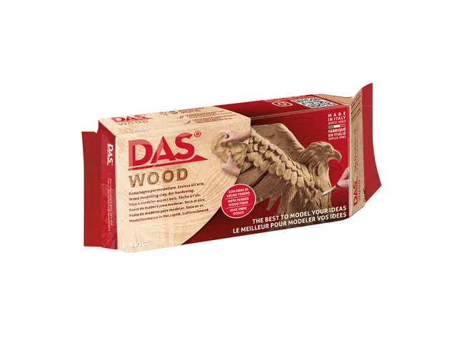 Boetseerklei DAS luchthardend 700 gram hout