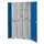Uitschuifkast 1950x1000x600mm 4uitschuifwanden Ral7035/ Ral5010