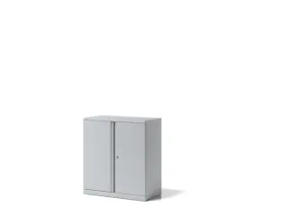 kantoorkast openslaande deuren HxBxD 1000x914x470mm Stalen Lichtgrijs - 1