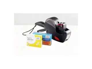 Etiketteertang Avery PL2/18 2 regels zwart - 3
