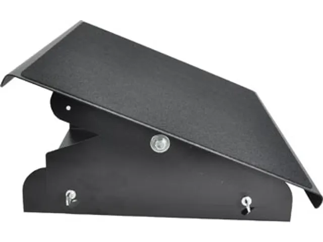 Voetensteun Metaal 3 Hoogte Standen Heavy Duty Zwart