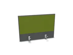 opzetpaneel bureau aanbouw achter MS-donkergrijs BN7048-groen 800mm