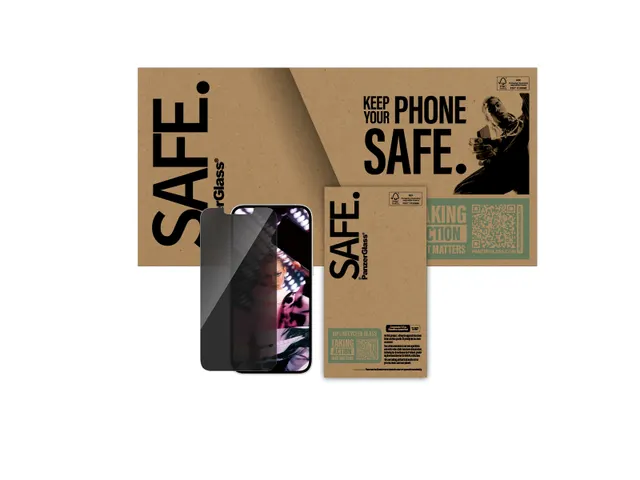 PanzerGlass SAFE. by Privacy Screen Protector iPhone 16e | 14 | 13