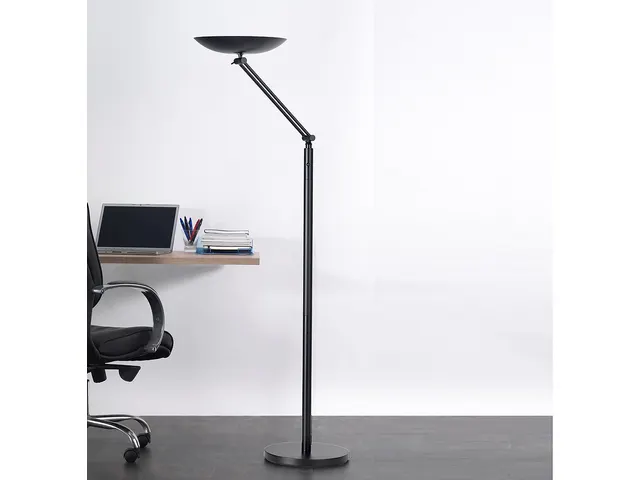 400090469 Unilux Vloerlamp Varialux Articulated LED 180cm 3000K zwart