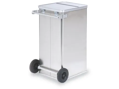 Dossierafvalbak 240 Liter Aluminium 1010x575x690mm