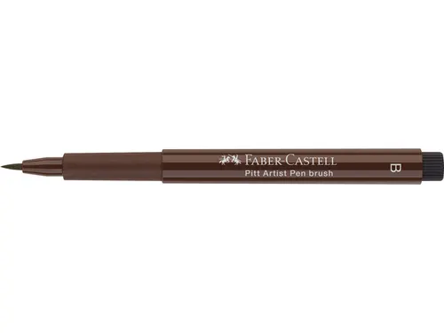 Tekenstift Pitt Artist Pen Brush 175 Donker Sepia
