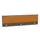opzetpaneel bureau aanbouw achter MS-donkergrijs BN3005-geel 2000mm