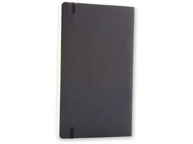 Notitieboek Moleskine XL 190x250mm lijn soft cover zwart
