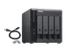 4x 3.5 inch SATA, 1x USB 3.2 Gen 1 Type-C, 65 W, 100-240V, 168.5 x 160