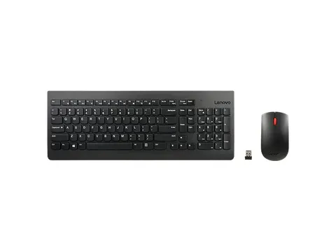 Lenovo 4X31N50741, Taille réelle (100 %), Sans fil, RF sans fil, Noir