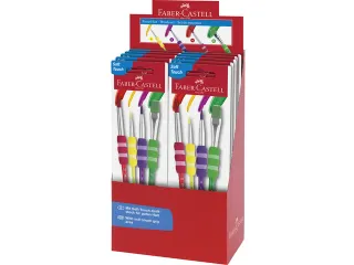 Penselenset Faber Castell Plastic Etui 4 Stuks - 3