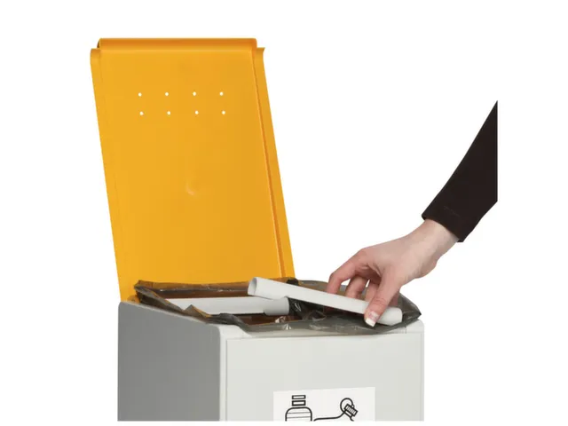 Deksel Voor Afvalverzamelaar 40 Liter Geel