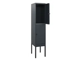 dubbeldekse locker,HxBxD 1950x400x500mm,1x2vak.,vak B 400mm - 2