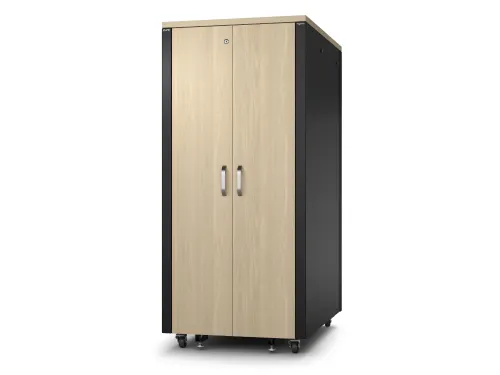 APC NetShelter CX AR4032IA - 32U, Geluiddempend en geventileerd 19 inc
