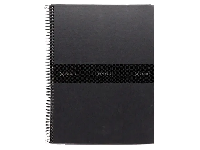 Spiraalblok VAULT A5 HC lijn 160 blz 90 gr papier