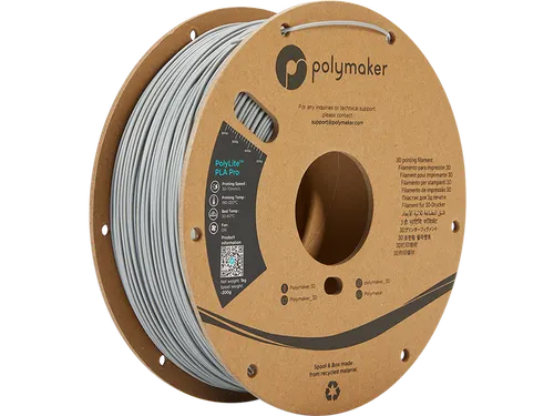 PLA PRO 1,75mm Grijs 1kg PolyLite 3D Filament
