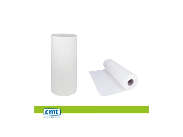 CMT Onderzoektafelpapier Cel 2-laags 150m/50cm Wit 6 Rol
