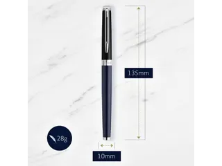 Vulpen Waterman Hémisphère Colour Blocking black en blue CT fijn - 6