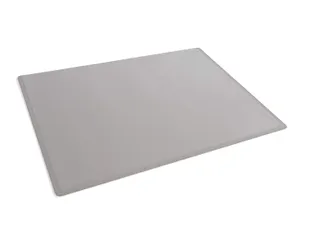 Schrijfonderlegger Grijs 530x400 mm met transparant afdekvel PP - 1