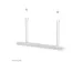 Support TV pour Sonos Arc & Arc Ultra Neomounts AV35-727WH1 blanc