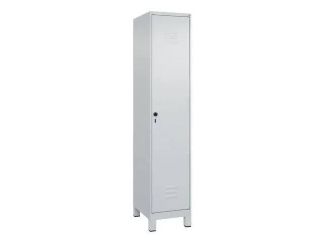 armoire vestiaire noir et blanc HxlxP 1950x400x500mm 1compart.