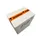 Waarschuwingstape Oranje 50mmx66mtr PVC Bedrukt