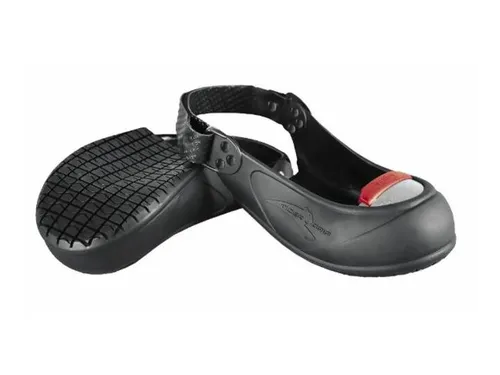 Tigergrip VISITOR METAL-FREE overschoen zwart -M (38-43 rood)