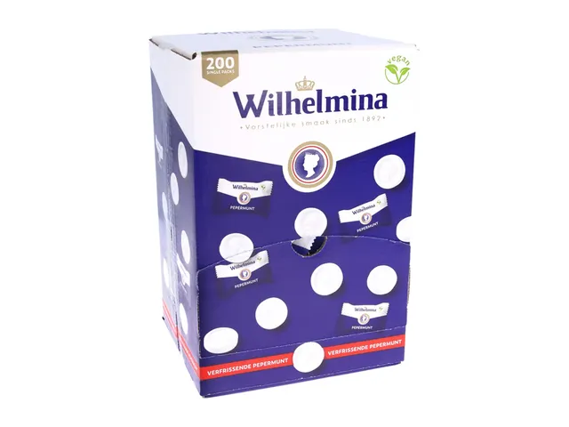 Pepermunt Wilhelmina doos 200 stuks