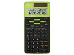 Calculator Sharp-EL531THBGR zwart-groen wetenschappelijk