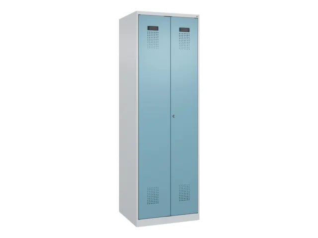 locker voor scheiding van kleding,HxBxD 1850x600x500mm,2vak