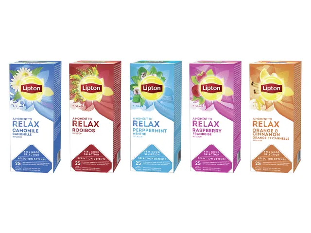 Thee Lipton Relax Camomile Met Envelop 25Stuks