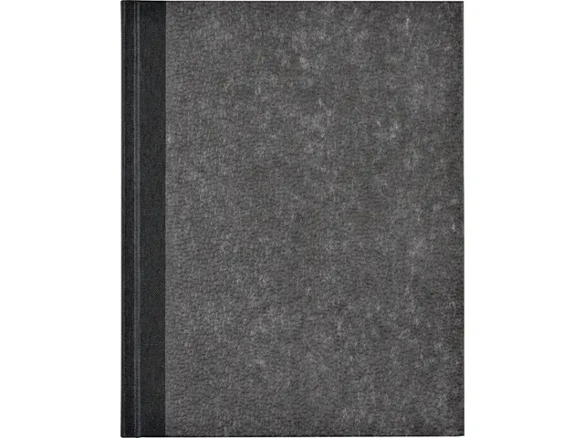 Register Breedkwarto 192Blz Gelinieerd Grijs Gewolkt