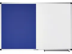 Combibord Legamaster UNITE blauw vilt-whiteboard 60x90cm