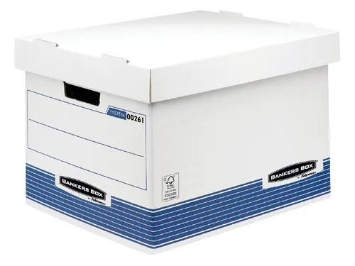 Opbergdoos Prima Standaard Geschikt voor Ordners 333x285x390mm wit